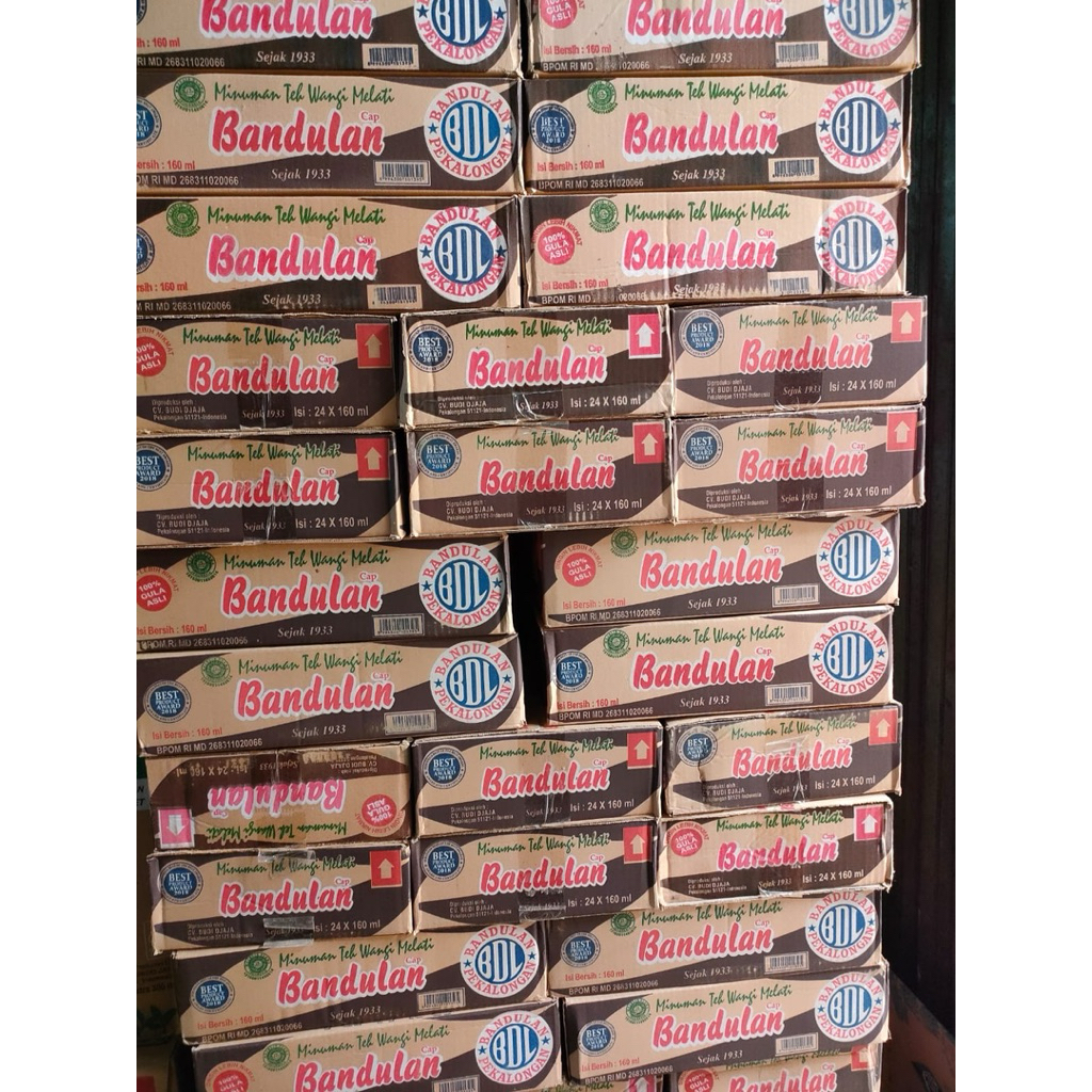 

Teh Bandulan karton Melati & Hijau isi 24