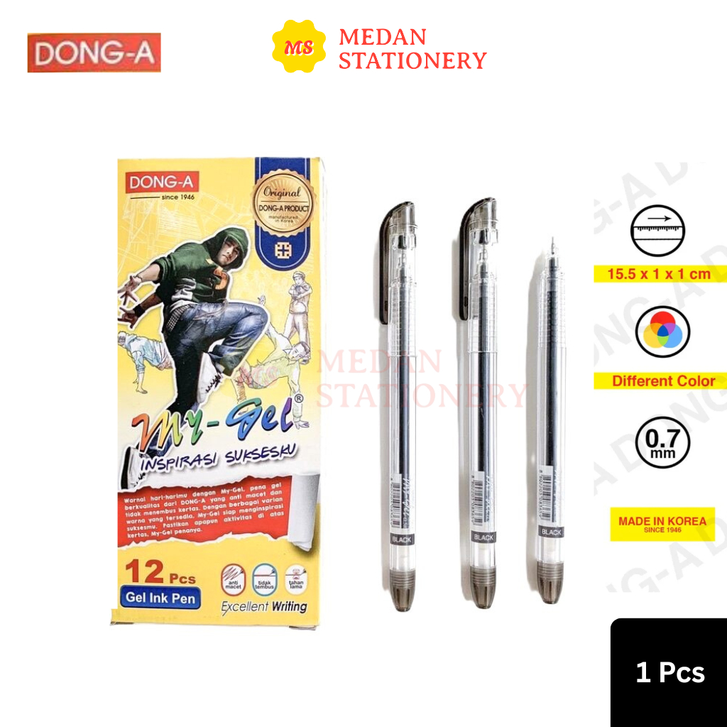 

PULPEN MYGEL DONG A 0.5mm PEN CAIR GEL Per Pcs