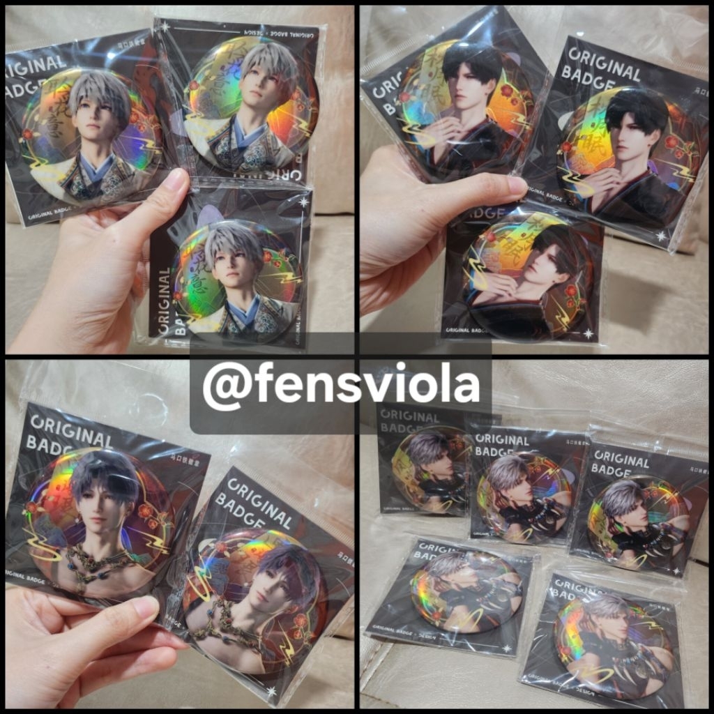 Love and Deepspace 75mm Badge