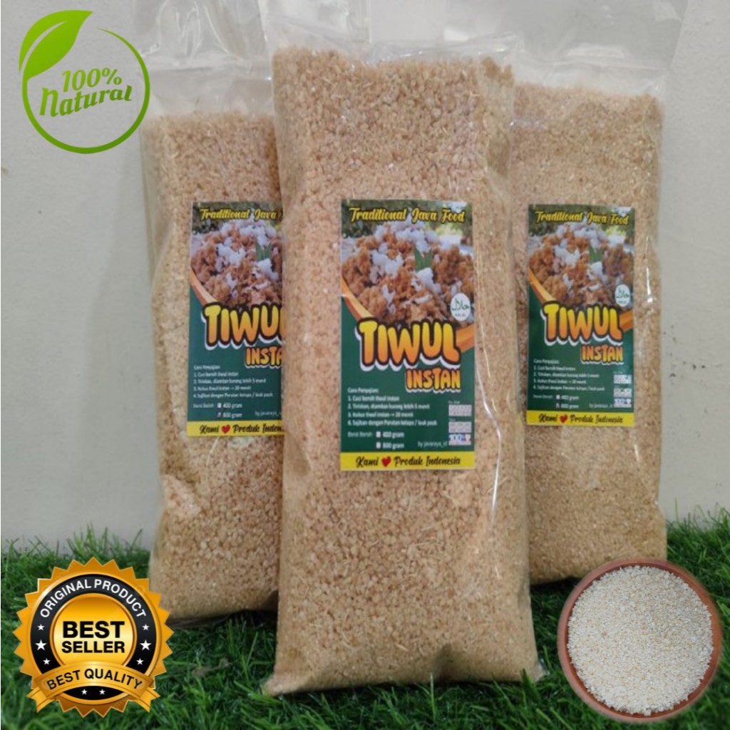 

Tiwul Instan Original Beras Oyek Tiwul Berkualitas