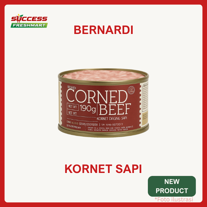 

Bernardi Corned Beef 190 gram