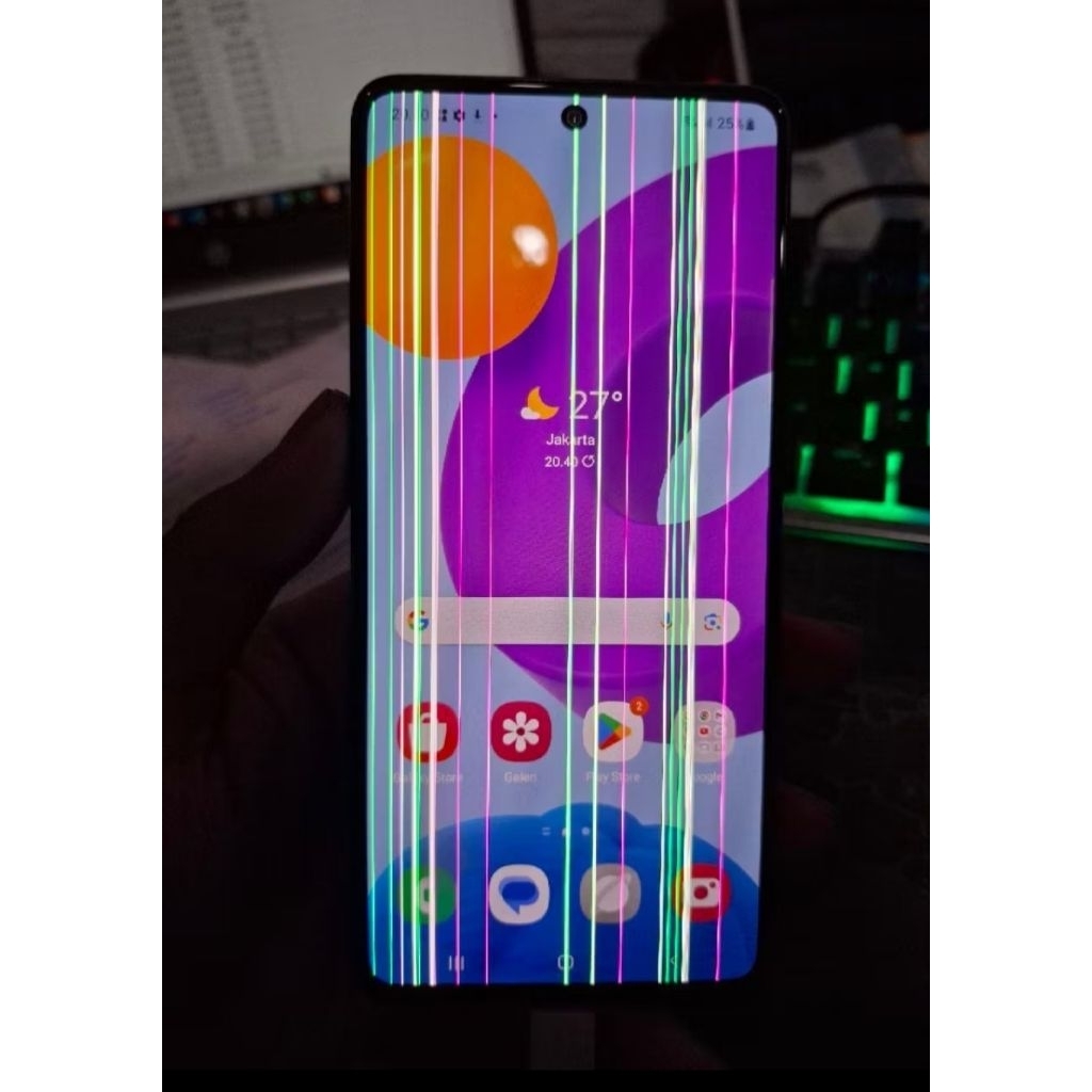 Samsung galaxy m52 5G,LCD bawaan+frame