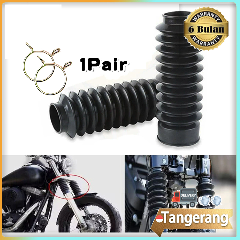 2pcs Karet Shock Motor Shockbreaker Depan Shock Karet Ukuran 27x9mm