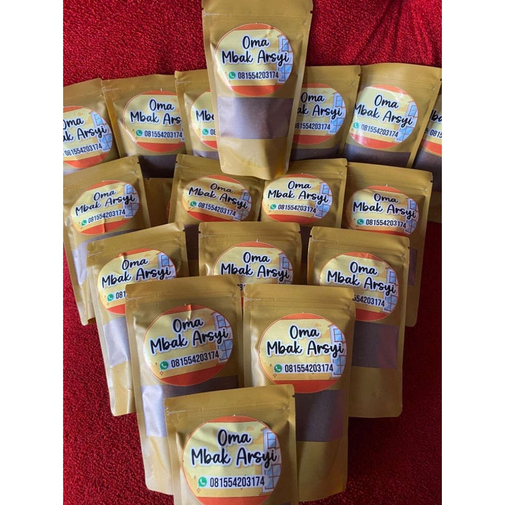 

Bubuk kopi premium robusta isi 50g aroma khas dan cita rasa sudah terbukti