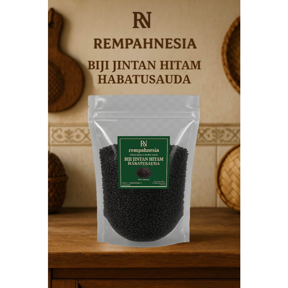 

JINTAN HITAM / biji habatusauda murni / black cumin premium / jinten hitam