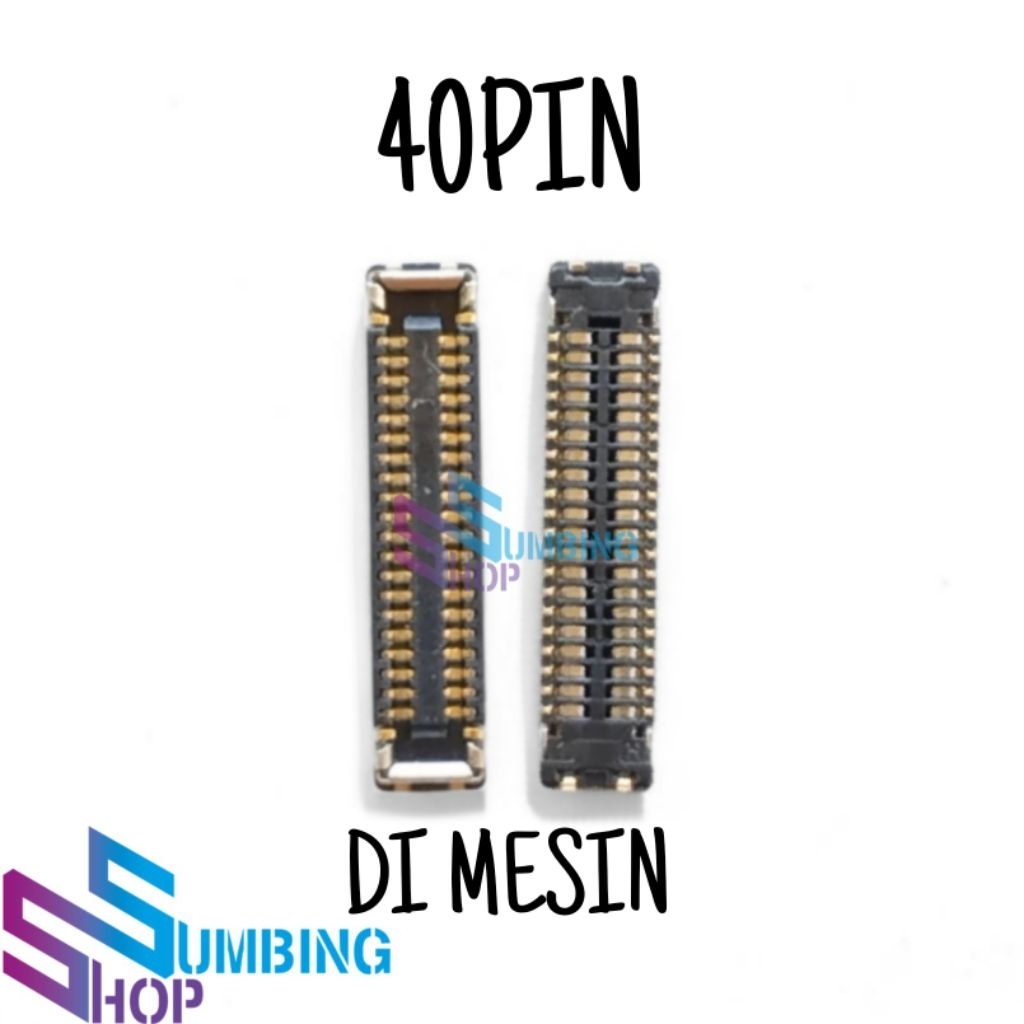 Konektor Lcd Samsung A04e Soket Con Lcd 40 Pin