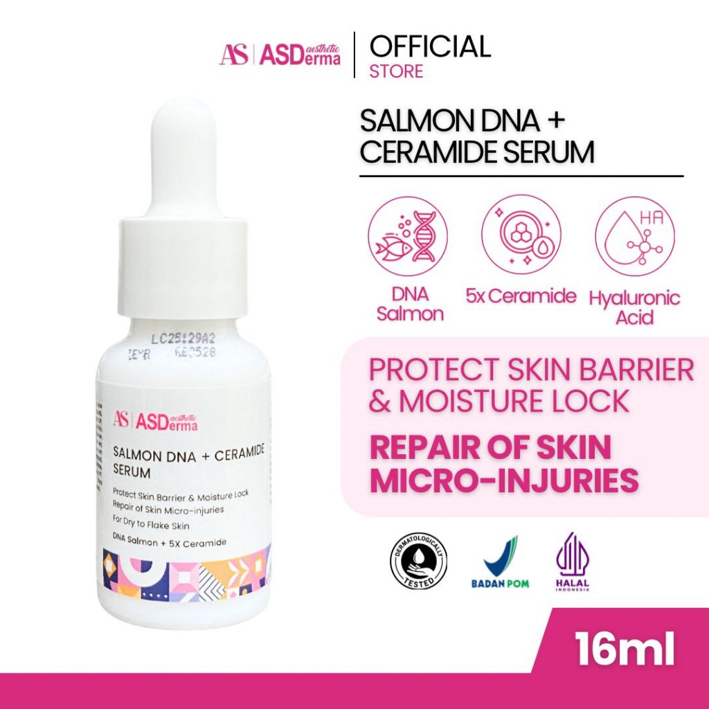 Asderma Aesthetic Serum Salmon DNA + 5X Ceramide Serum