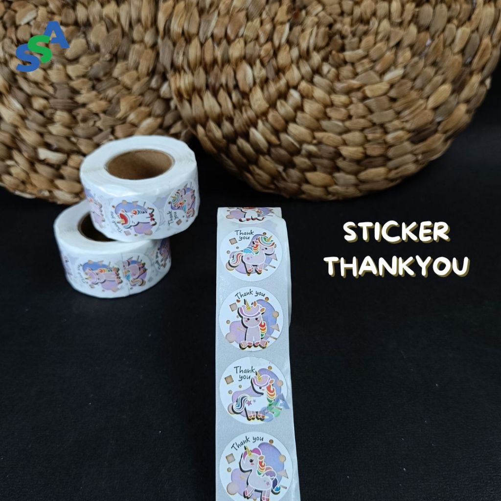 

STICKER THANKYOU / STIKER TEBAL / STIKER LENGKET / STIKER KARAKTER