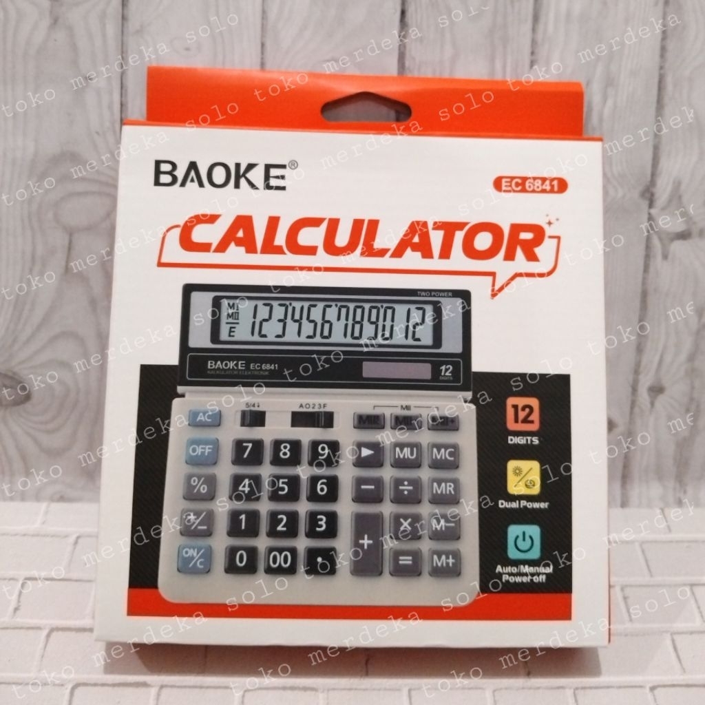 

Kalkulator Baoke 6841