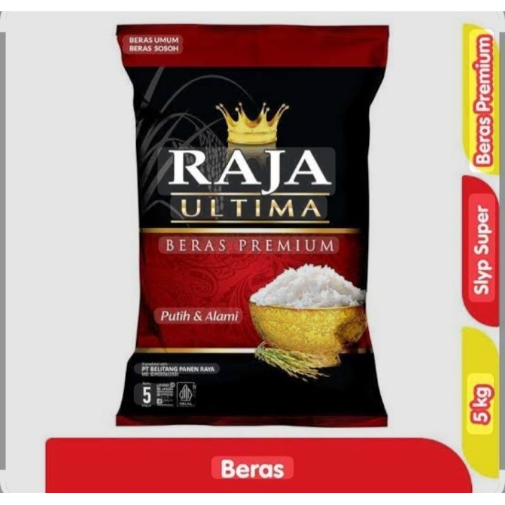 

Raja Ultima Beras Premium 5 kg