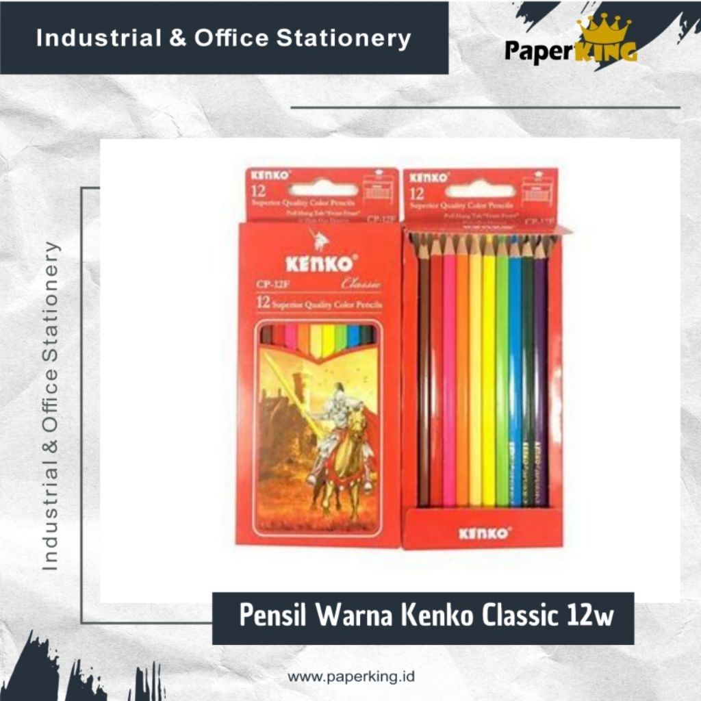

Pensil Warna Kenko Classic 12W