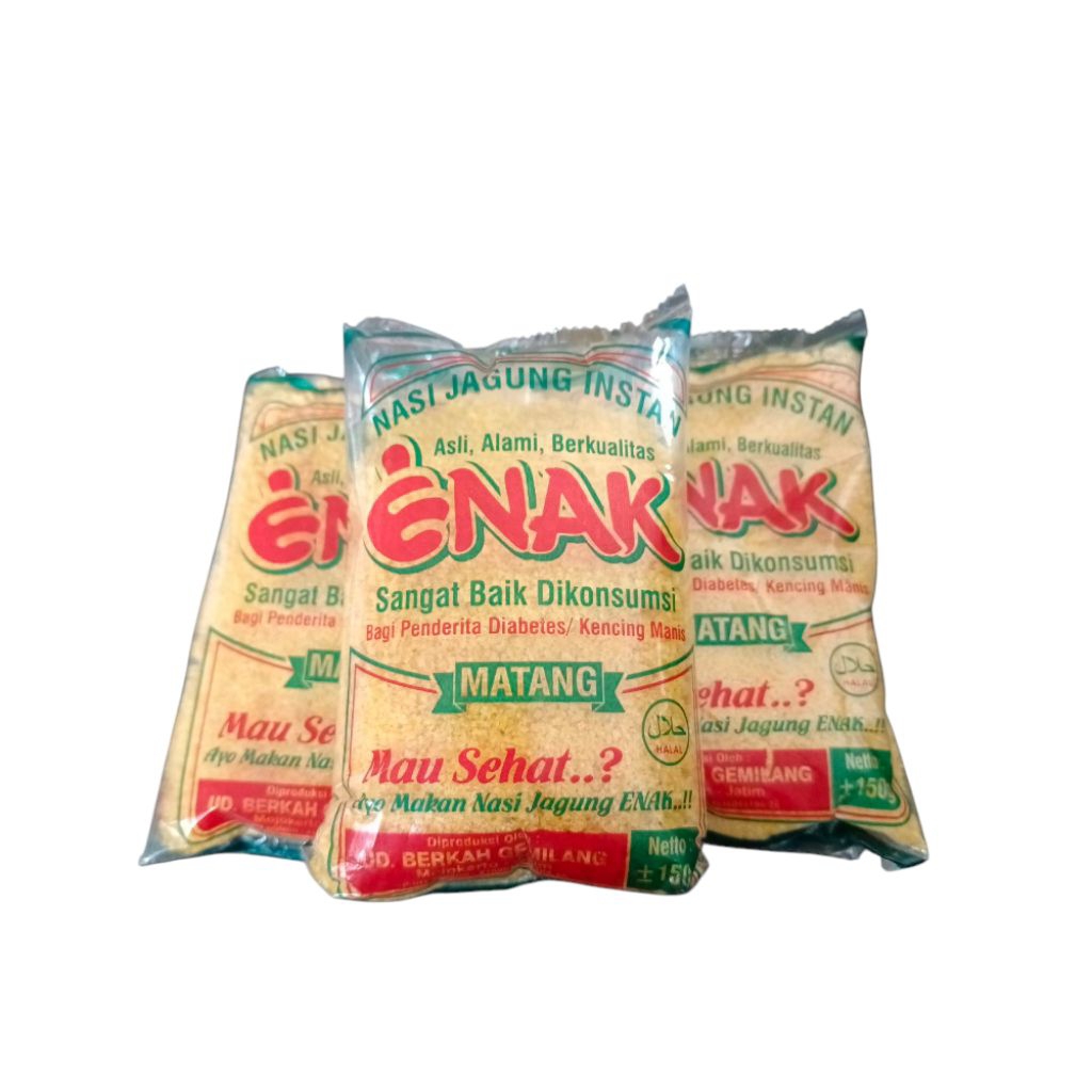 

Enak Nasi Jagung Instan 150gr