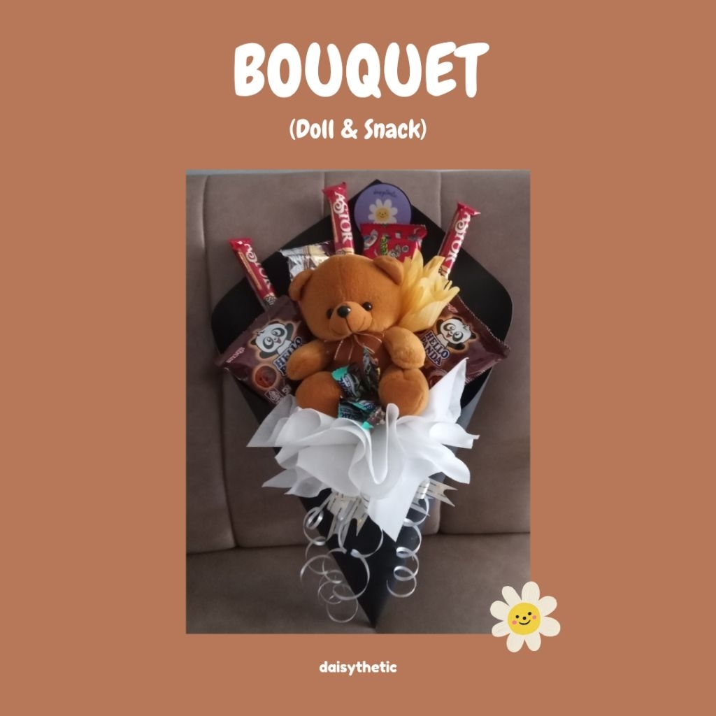 

Paper Bouquet (Snack & Doll) | daisythetic