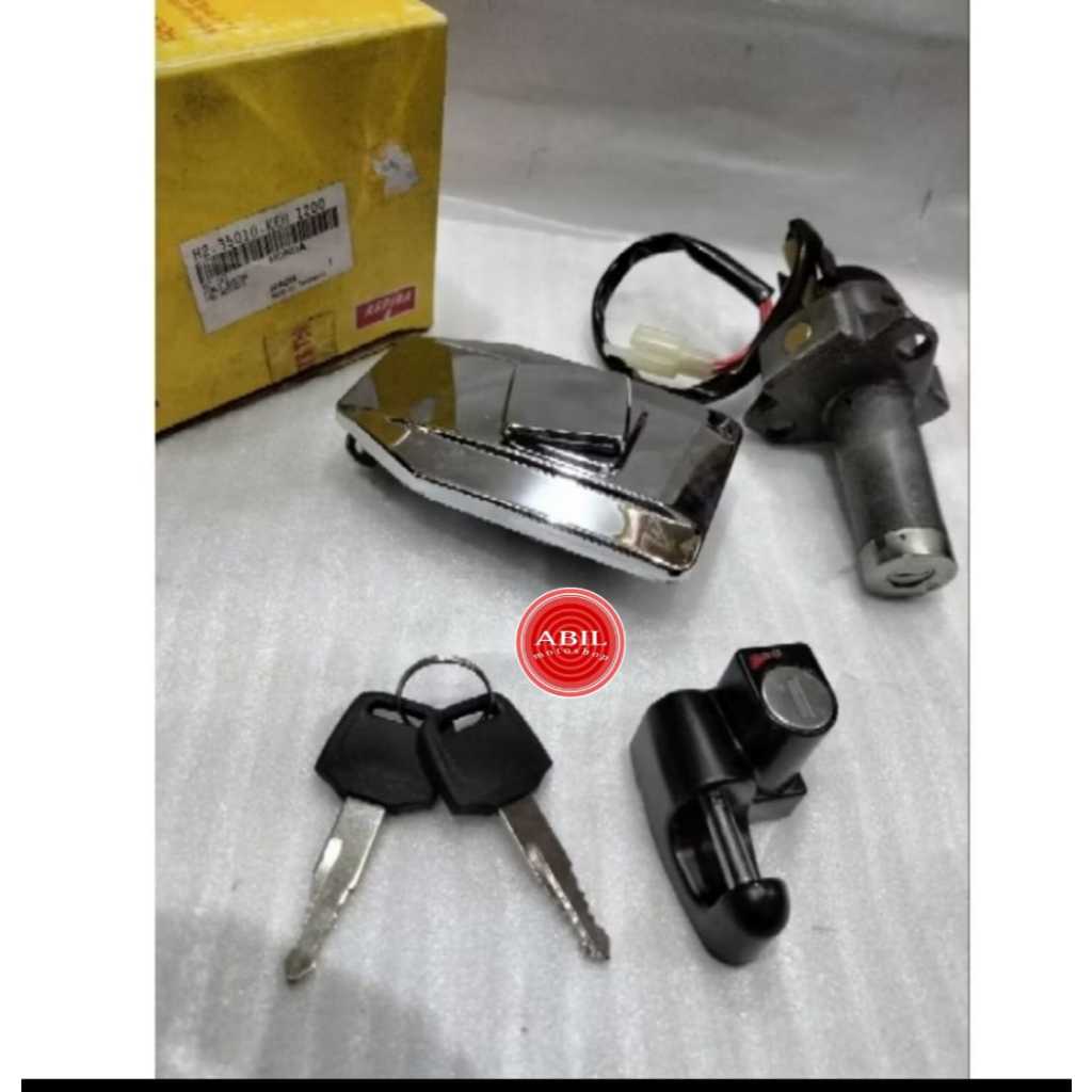 Kunci kontak  set jok + tutup tangki bensin  GL pro neotech ASPIRA