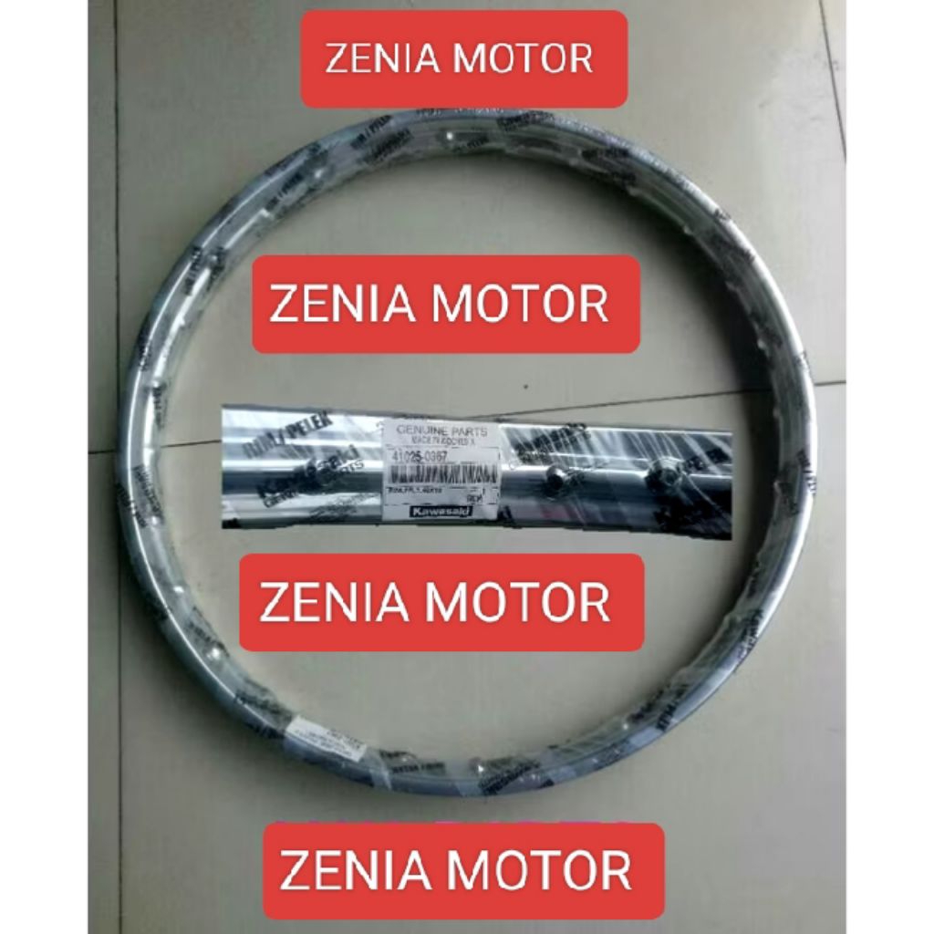 VELG VELEQ VELEG PELEK JARI-JARI VELEK VELEG VELEQ DEPAN KAWASAKI KLX S KLX 150 S RING 19 HOULE 28 O