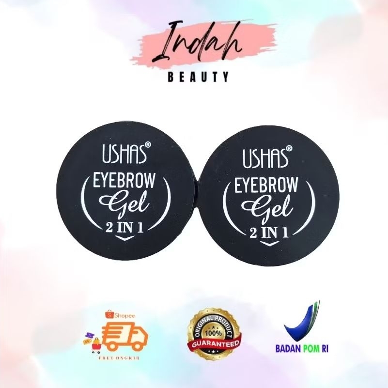 USHAS EYEBROW GEL 2 IN 1