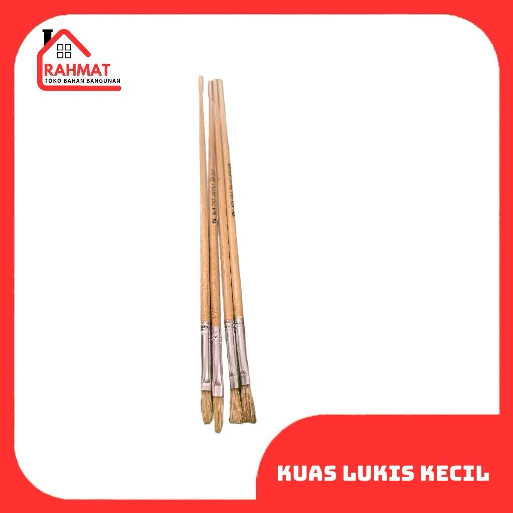 

[TB RAHMAT] KUAS LUKIS KECIL