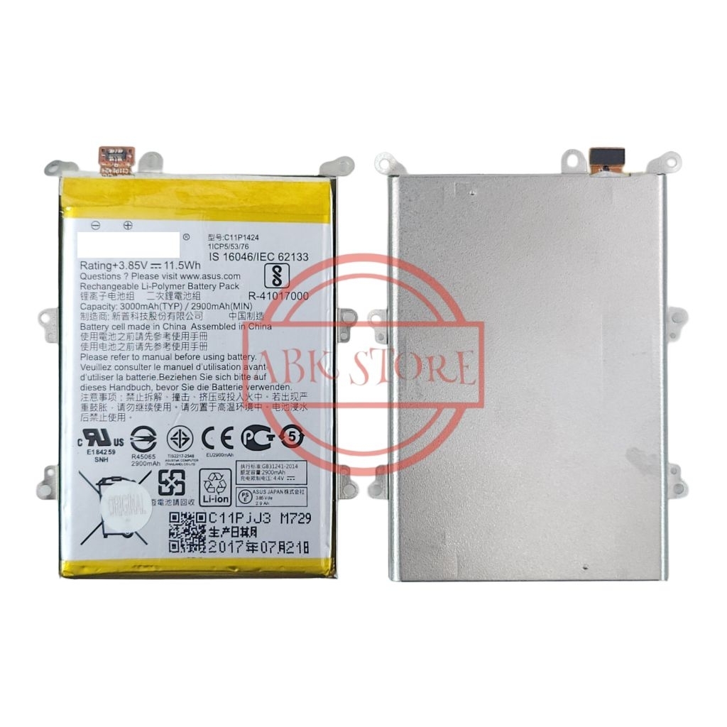 BATERAI C11P1424 FOR ASUS ZENFONE 2 5.5" ZE550ML, ZE551ML BATTERY