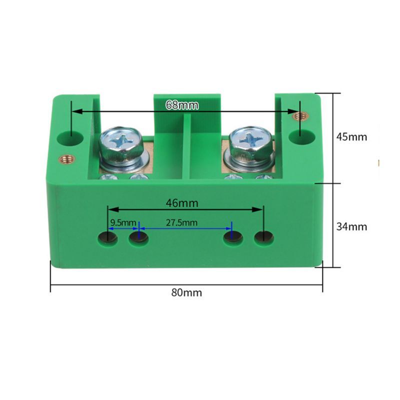 Terminal Block Blok Sambungan Kabel Listrik Blok Konektor Kabel Listrik Terminal Block Premium