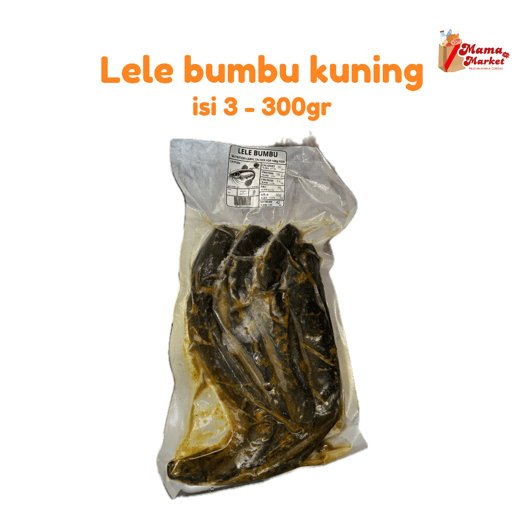 

Lele Bumbu Kuning Frozen isi 3 - 500 gram