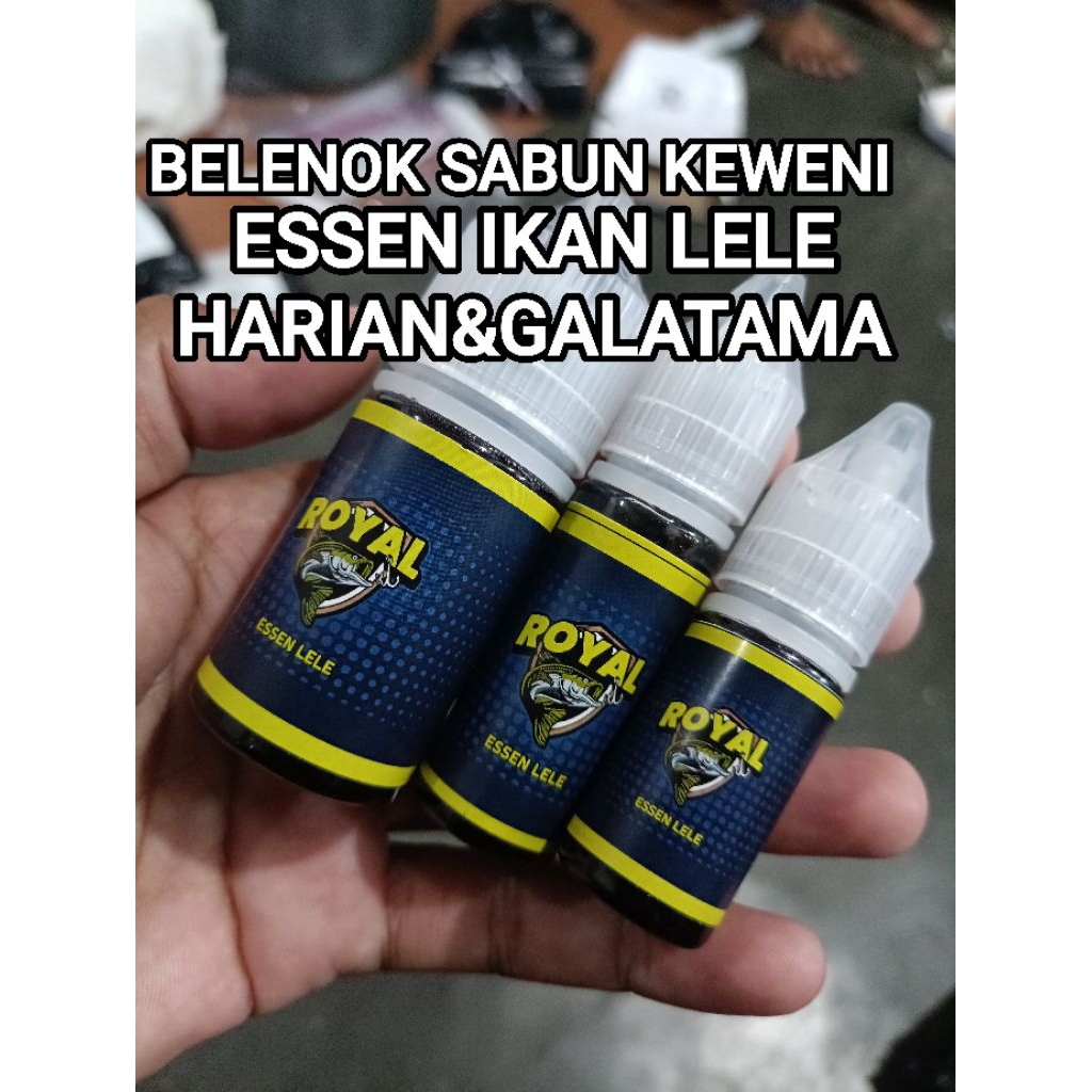 Essen ROYAL ikan lele Harian&galatama paling jitu essen ROYAL ikan lele paling gacor essen ikan lele