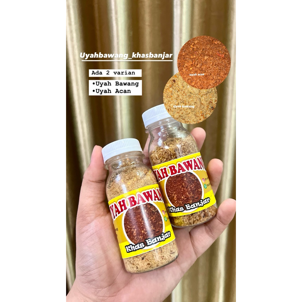

uyah bawang uyah acan uyah pencok khas banjarr