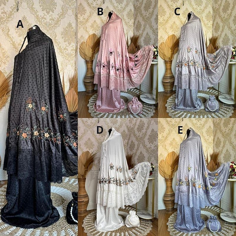 Mukena Bordir Padang Part 2 By Mukenah