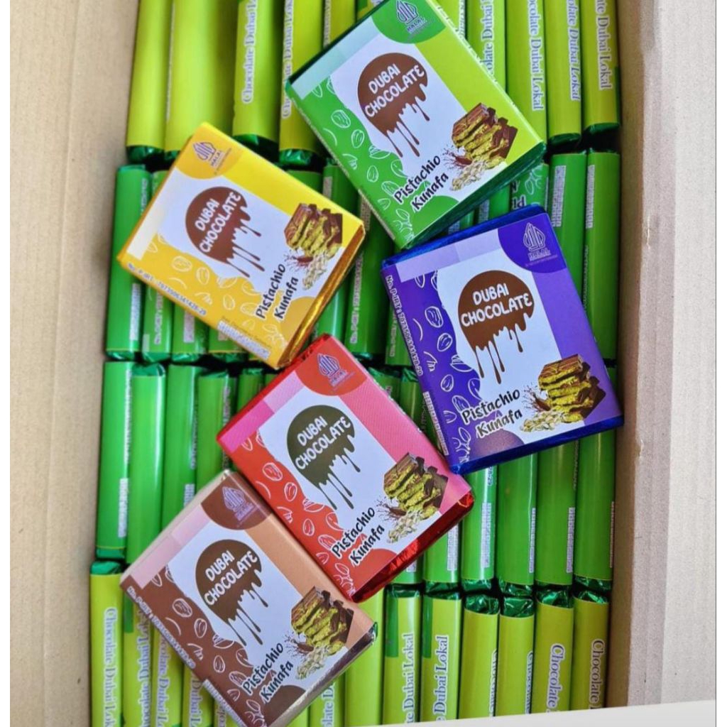 

Coklat Dubai Pistachio Kunafa / coklat Dubai original
