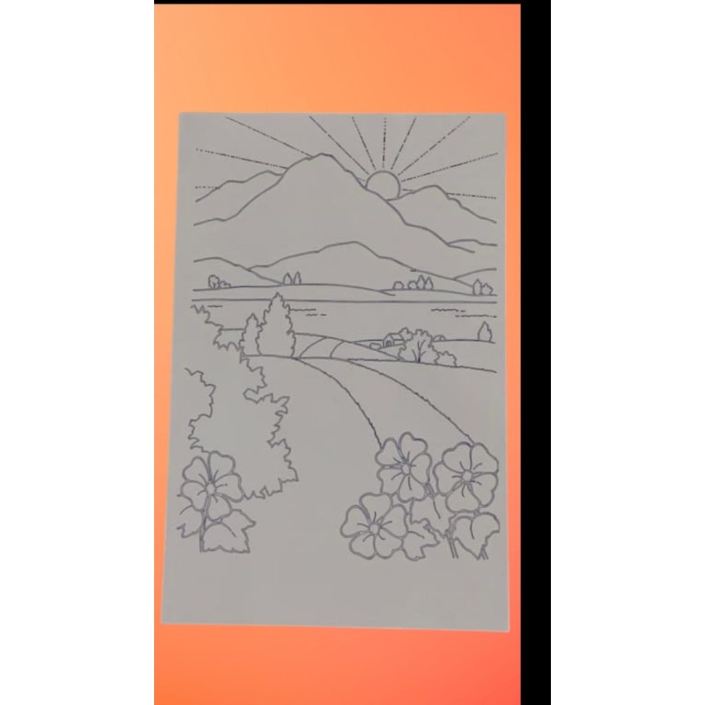 

KERTAS GAMBAR MEWARNAI 10 LEMBAR A4/F4 130 GSM TEMA PEMANDANGAN ALAM #1