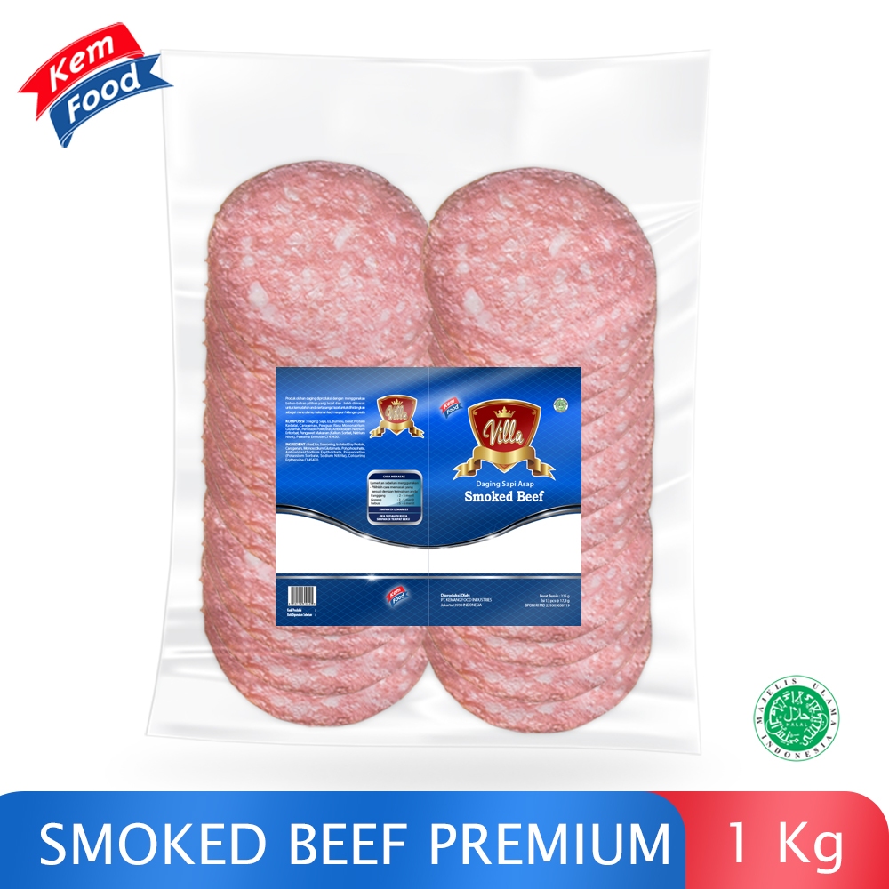 

Villa Smoked Beef - Daging Sapi Asap Premium 1 Kg