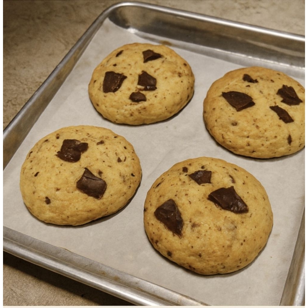 

Cookies Homemade Choco Chunk – cookies orginial dengan topping cokelat