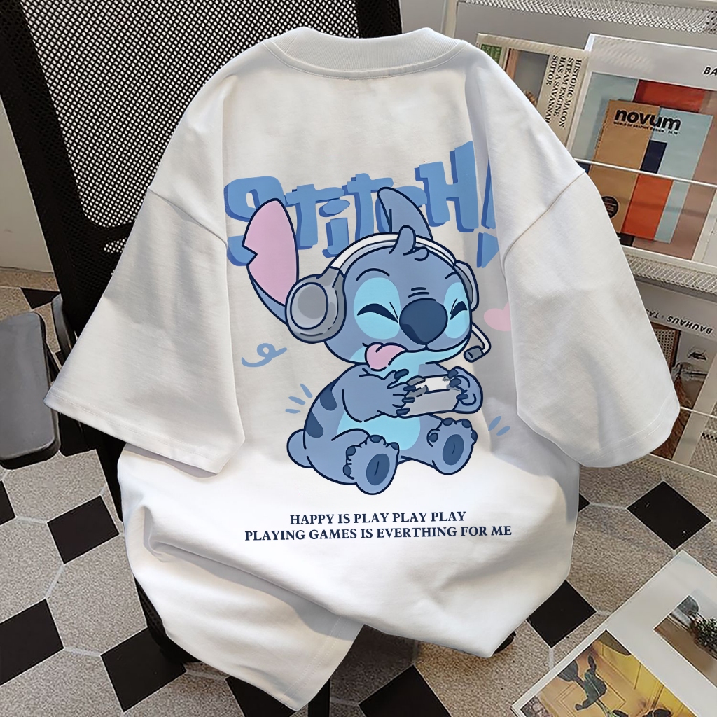 hot deals forteid biru laut t-shirt lengan pendek baju kaos oversize wanita baju kaus wanita korea