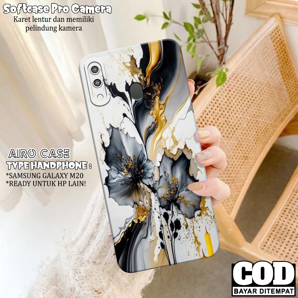 Softcase SAMSUNG GALAXY M20 - Case SAMSUNG GALAXY M20 - Casing SAMSUNG GALAXY M20 -  Kesing SAMSUNG 