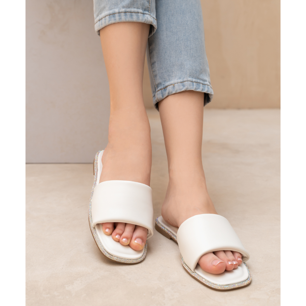 NCY Shoes JAZMIN Sandals Warna White