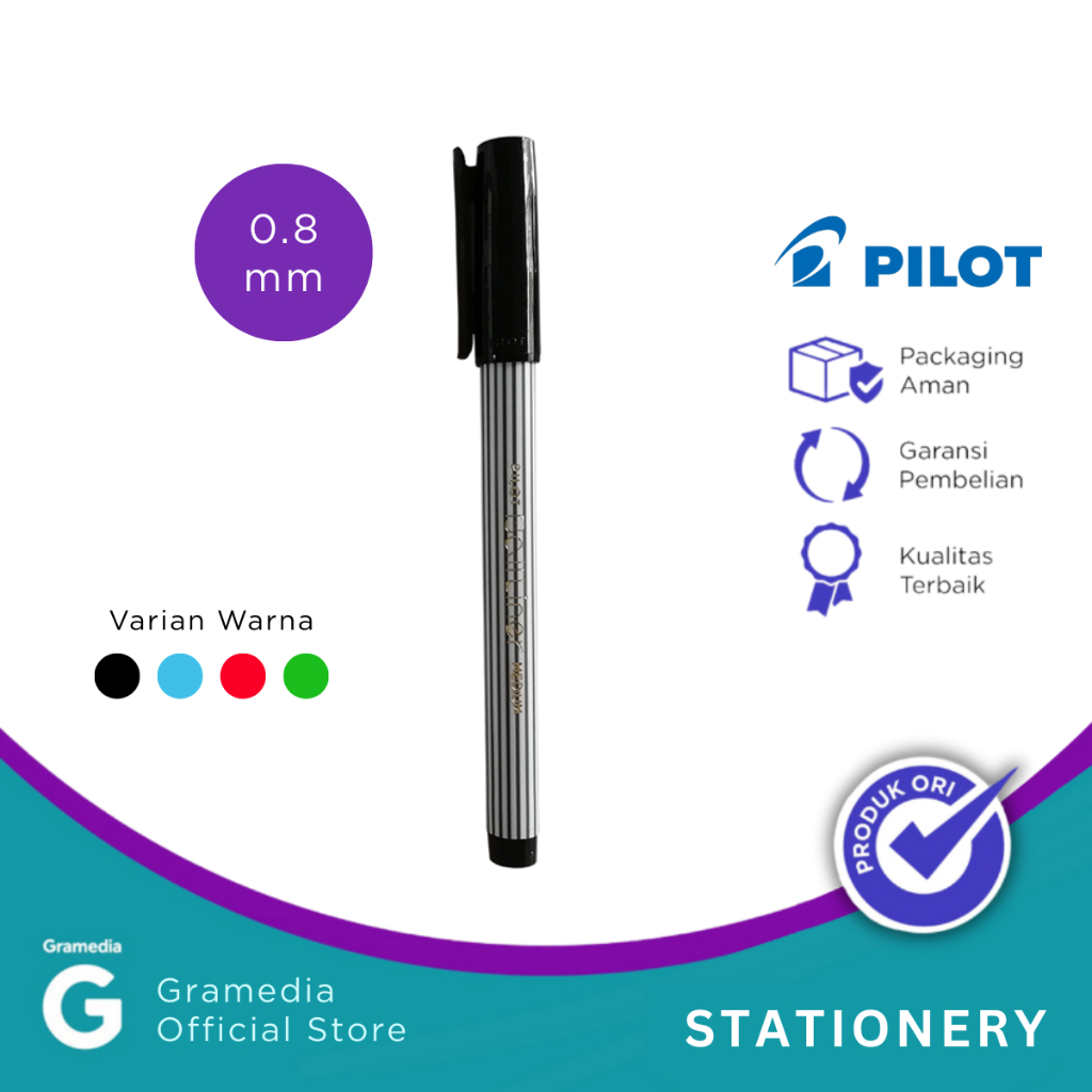

Gramedia Karawaci - PILOT BALLINER BL-5M BLACK