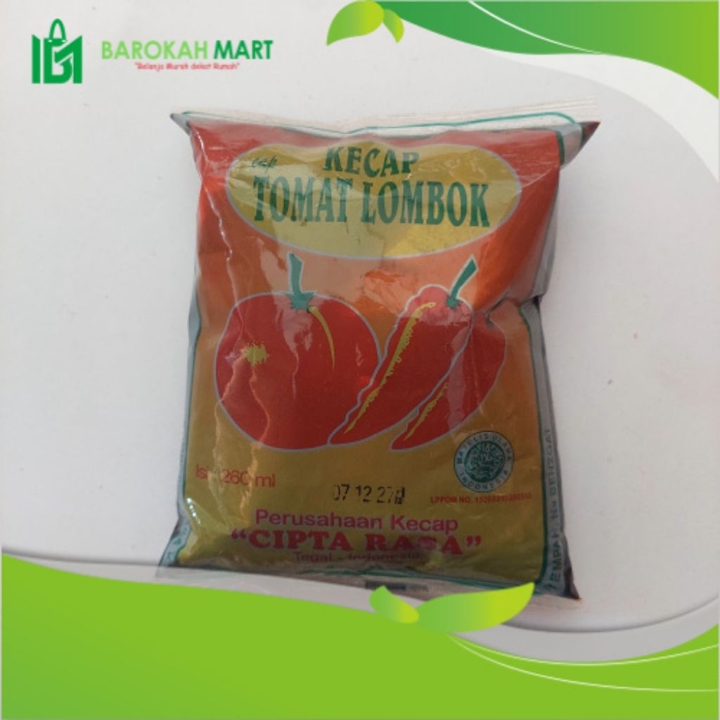 

Kecap Tomat Lombok 260ml Kecap Bantal Refile