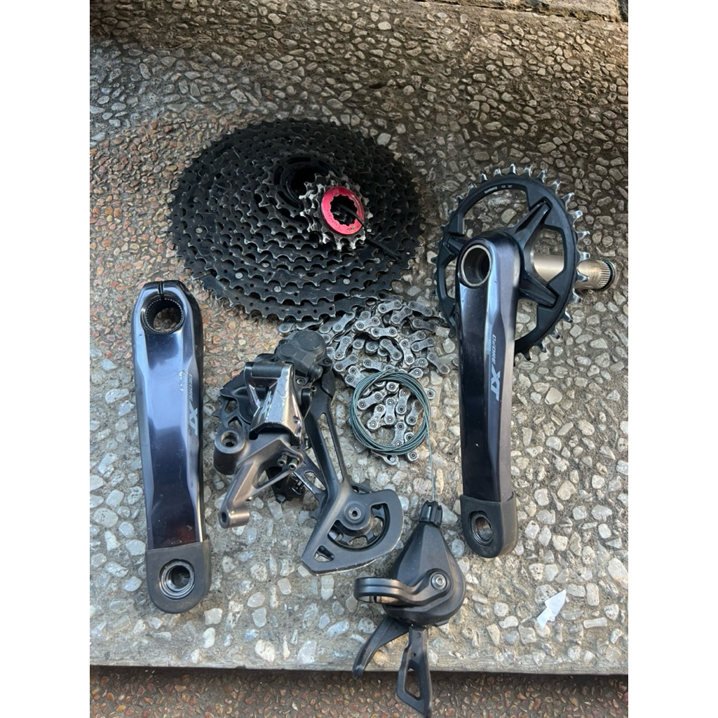 mini groupset 12sp XT m8100 mix slx + crank xt tnp bb