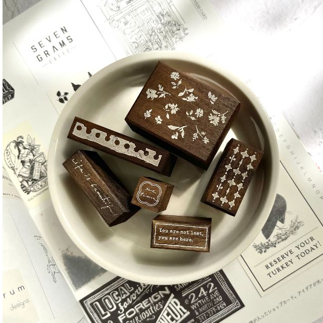 

Pion - Deco Vol. 1 - Wooden Stamps