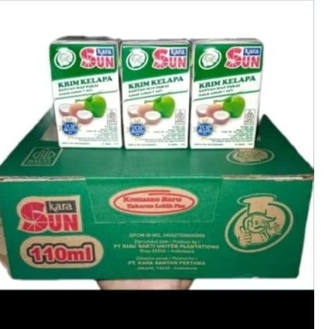 

KARA SANTAN 110 ML 1 KARTON ISI 24PCS
