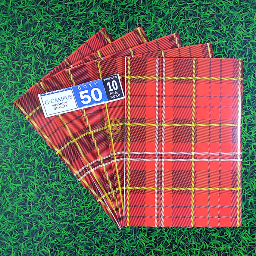 

Promo Buku Tulis Maxi G-Campus Premium Quality Notebook Isi 50 Lembar isi 10 pcs