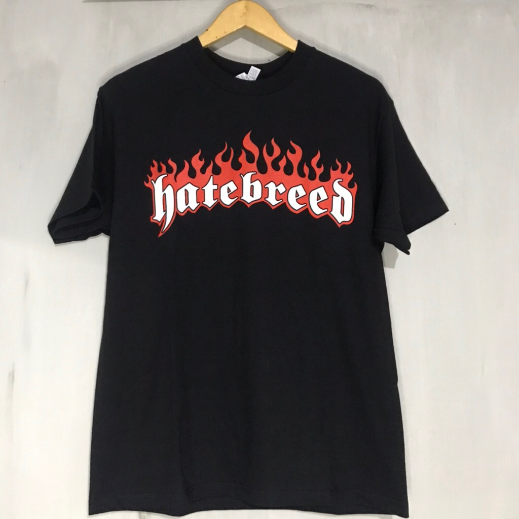 KAOS BAJU BAND HATEBREED HARDCORE METAL OFFICIAL MERCH ORIGINAL ORI IMPORT LAMB OF GOD CHIMAIRA POWE