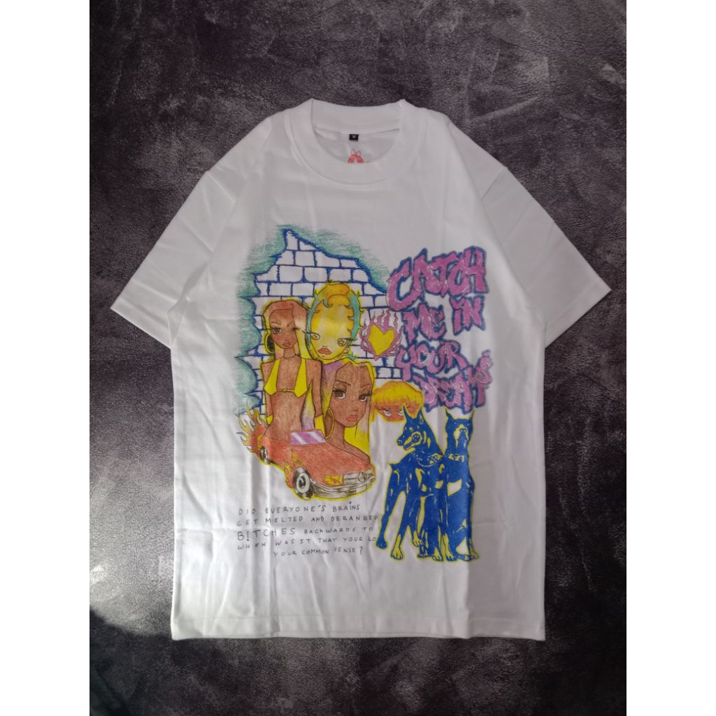 T-SHIRT FULL PRINT ARTWORK AUSTRALIAN COTTON BRAND by IVANIA NABILA