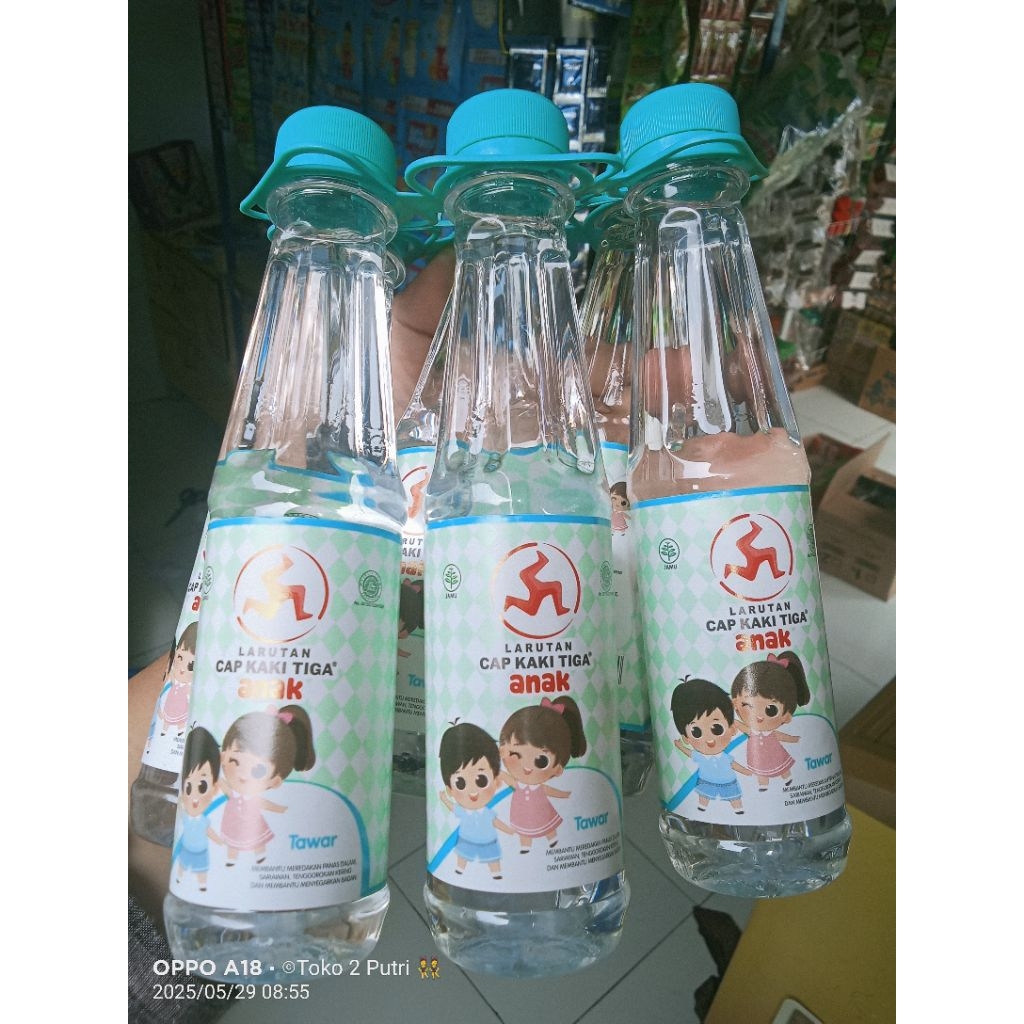 

Larutan botol anak 200ml