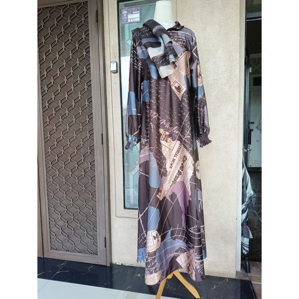 setelan gamis NK muslim