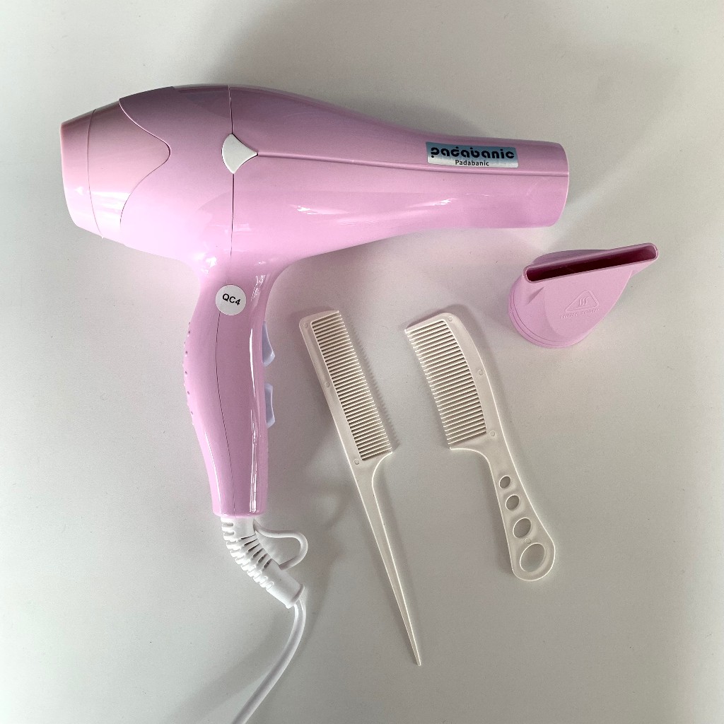 HAIRDRYER Pengering Rambut NV Alat Pengering Rambut Salon (BUNDLING) Pengering-Pelurus Rambut