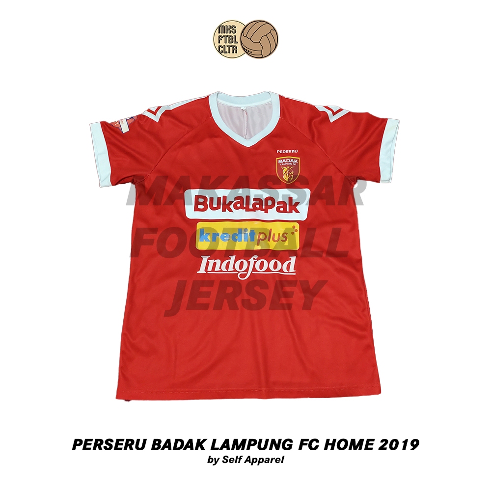 Jersey Home Perseru Badak Lampung 2019