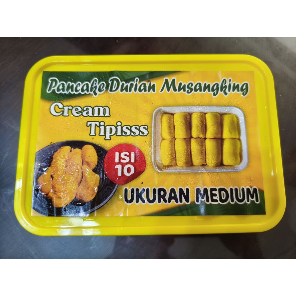

surabaya frozen pancake durian musang king