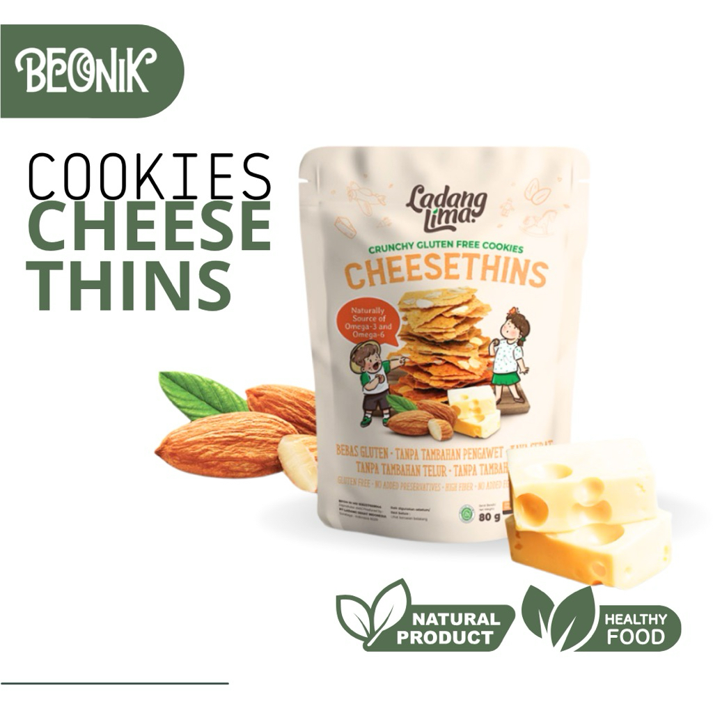 

Cheesethins - Ladang Lima Cookies 80 GR