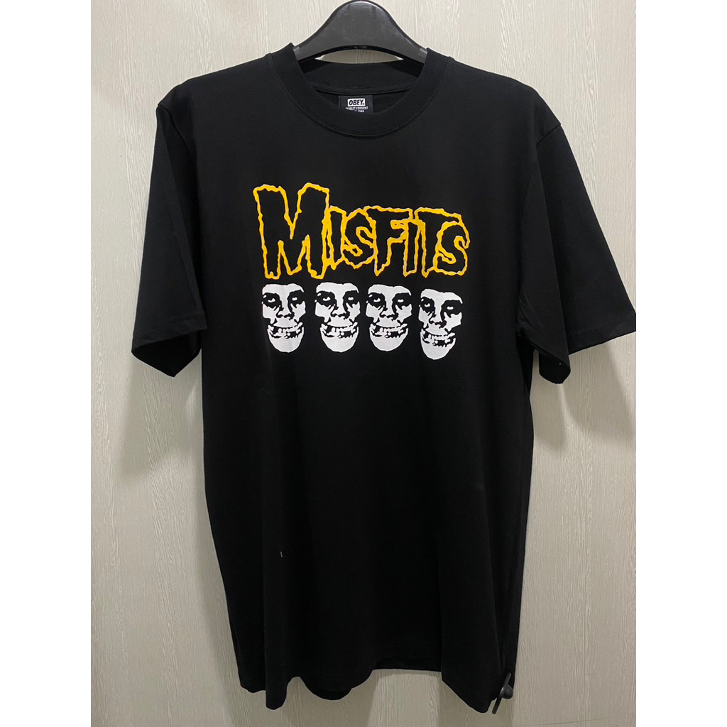 Obey Tee Misfits (Black/White)