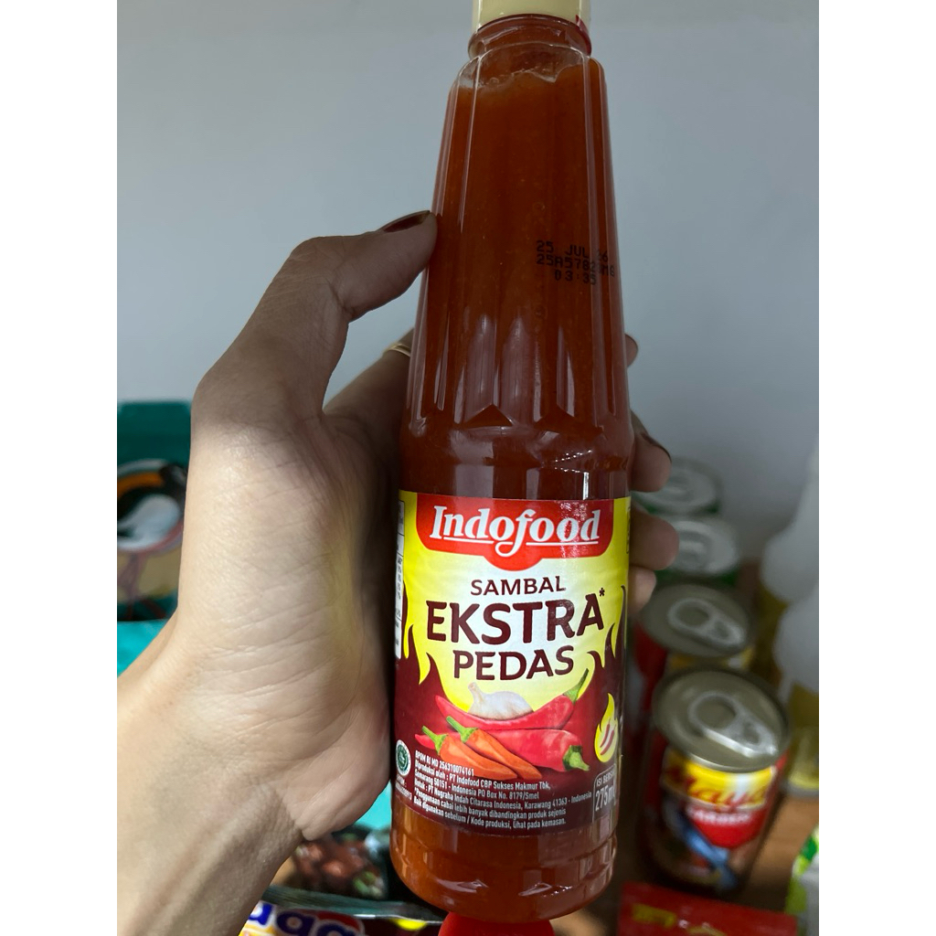 

Indofood ekstra pedas sambal - pedas